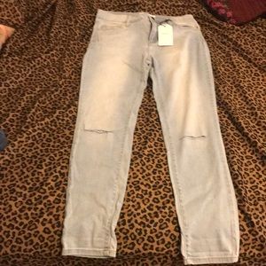 Ripped at the knees, Charlotte Russe pants